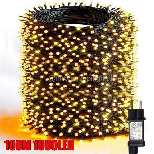 100m 1000 led lichterkette - 1000,