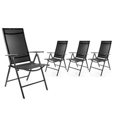 4x Gartenstühle Campingstuhl