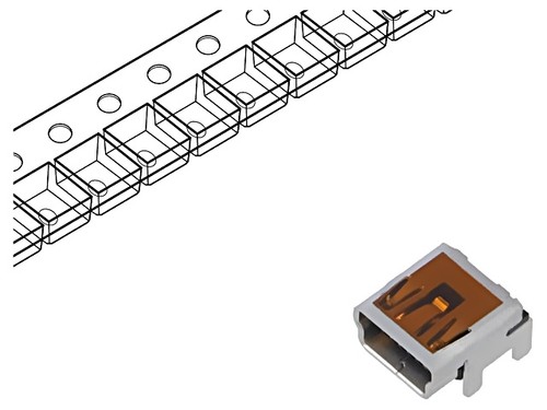 54819 0589 steckverbinder usb - 54819-0589, steckverbinder: