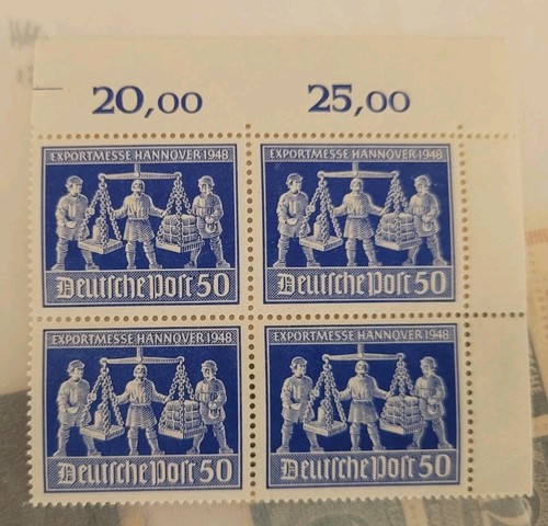 Exportmesse hannover 1948 4er - hannover,