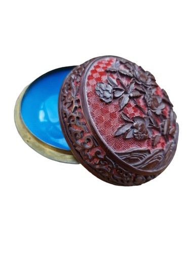 Metall lackdose china antik - lackdose,
