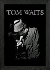 Tom Waits on Stage Gerahmtes