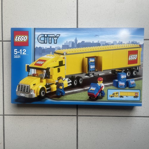 Lego 3221 city gelber truck - lego,