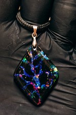 Künstlischer-Opal Anhänger