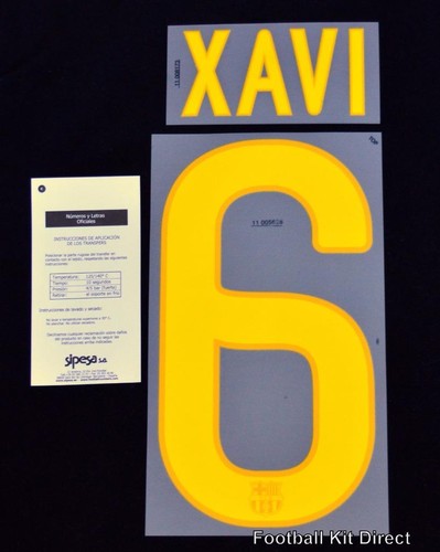 Offizieller barcelona xavi - xavi, 6