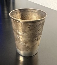 Silber Becher - von 1995 - Sterlingsilber - 102 Gramm - 925er - punziert