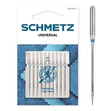 SCHMETZ - 10 Nähmaschinennadeln - Universal - 130/705 H Nadeldicke: 90/14