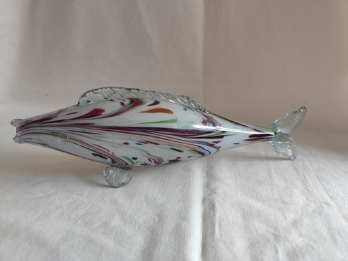 Vintage muranostil glasfisch - muranostil,