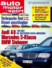 4) Auto Motor Sport AMS 02/1994 - Opel Calibra Turbo  4 - Renault Laguna im ers