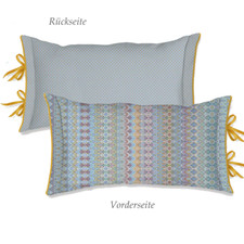 Pip Studio Dekokissen Ashanti Blue 35 x 60 cm grün 