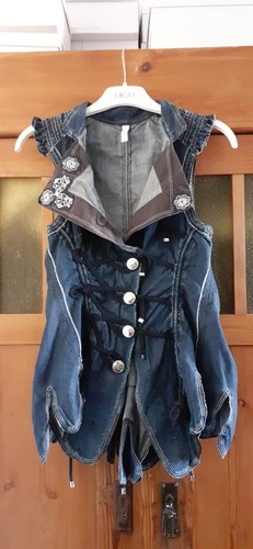 Fantastische weste aus - aus, denim