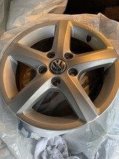 4x ALUFELGEN Felgen original VW Aspen 5G0071495 8Z8 15 Zoll ET 43 für VW Golf 7