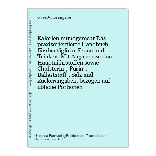 Kalorien mundgerecht das - kalorien,