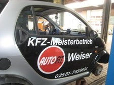 TÜR Vorne Rechts Smart smart & pulse MC 01 Farbe SIl-SCHWA-EB2 Coupe