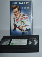 ACE VENTURA - EIN TIERISCHER DETEKTIV - VHS  KASETTE-SEHR  GUTER ZUSTAND !!!