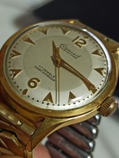 Exquisit Herren Armbanduhr Handaufzug PUW 60 Uhrwerk Guter Zustand