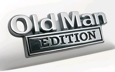 Old man edition emblem - edition,