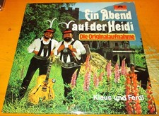 Langspielplatte Klaus und Ferdl - Ein Abend auf der Heidi