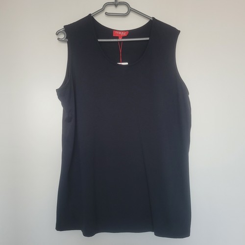 Thea plus neu top schwarz - 42,