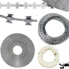 Bundeswehr Sperrdraht verzinkt BW Stacheldraht Natodraht Klingendraht S-Draht