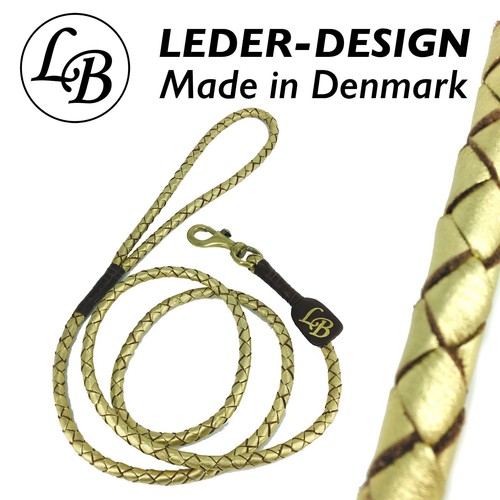 Miniflet leine lederleine - •,