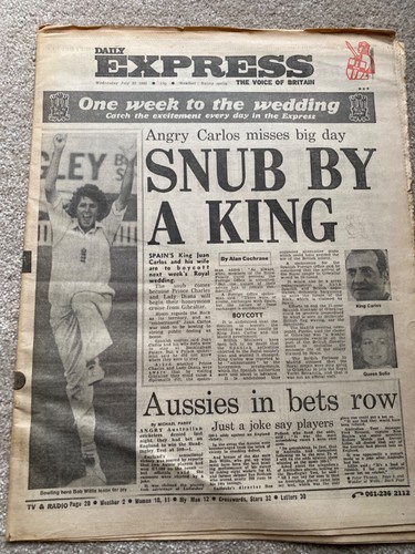 Daily express zeitung juli - daily,
