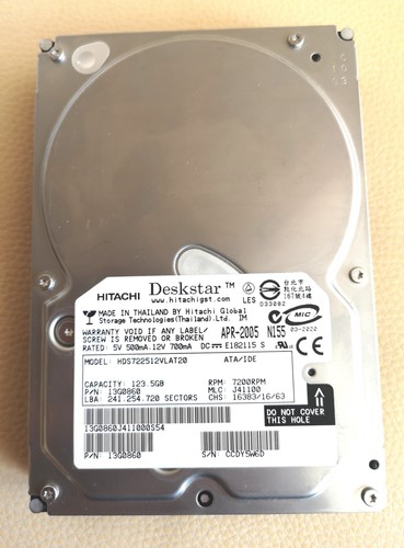 123 ide hitachi deskstar - ide,