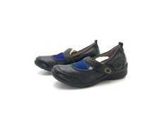 Fidelio Damen Halbschuhe Slipper Loafers Freizeit Schwarz Gr. 37,5 (UK 4,5)