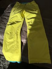 Damen Skihose Schneehose O'Neill neon gelb Gr. XS