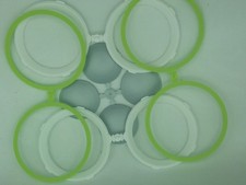 Big vier Stück Felgen grün