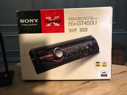 Sony xplod cdx - xplod, cdx-gt450u