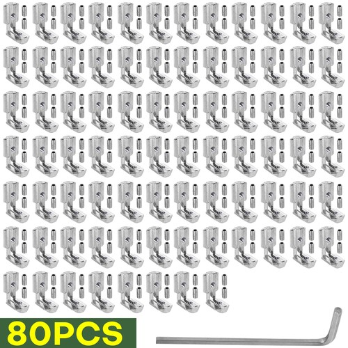 80x eckwinkel 30x30 - winkel, nut