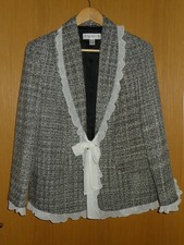 Damen elegantes Bouclé-Sakko
