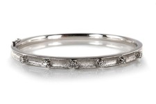 Armreif Brillanten insg ca 0,30 ct H/vs 590 Weißgold [BRORS 18928]