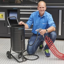 Mobiles Sandstrahlgerät -