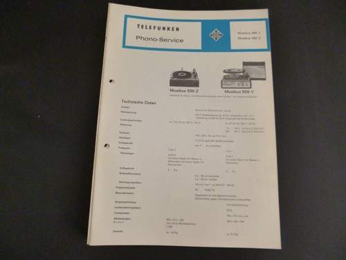 Original service manual - service,