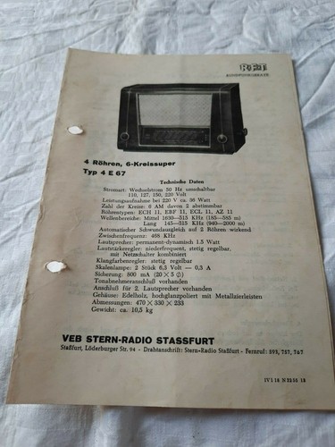 Ddr werbung prospekt - werbung, stern