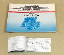 Ersatzteilliste DEUTZ Motor F