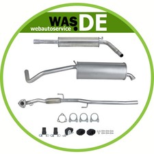 Auspuffanlage ab Kat VW POLO