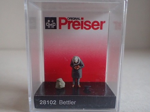 Preiser bettler rucksack hut - bettler,