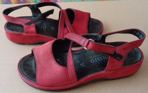 Mephisto sandalen leder - leder, 37