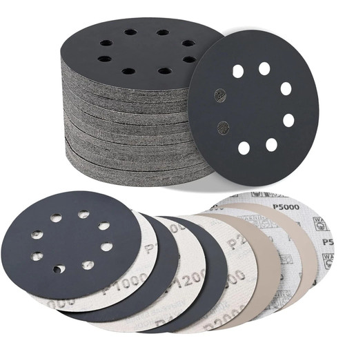 Schleifpapier set 125mm nass - set,