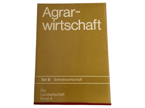 Agrarwirtschaft