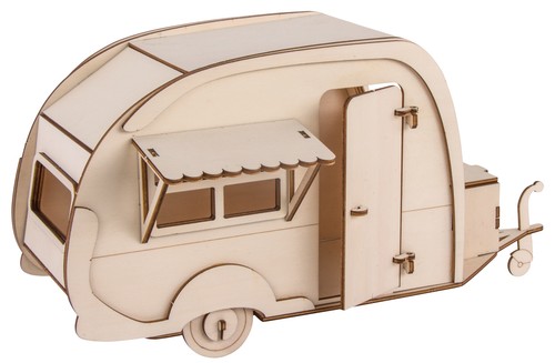 Rayher holzbausatz wohnwagen - rayher,