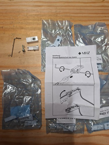 Mhz plissee halter 114403 171 - plissee,