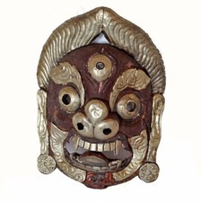 Maske, Maske aus Bali Wandmaske hand-geschnitzte Holzmaske