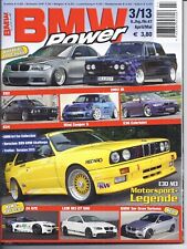 Autozeitschrift BMW Power 3 /2013  E82, 2002 Tee, E24, E36, Z4 GTE, M3 GT, 3er, 