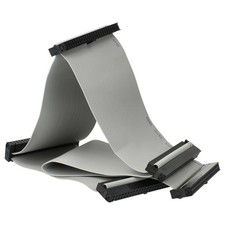 50-polig Flachbandkabel für 5 SCSI-Geräten - SCSI-Innenkabel, 50 cm