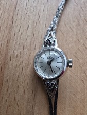 Anker Damen Armbanduhr 17 Rubine VINTAGE 835er Silber