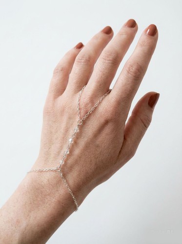 Silber platte klar kristall - platte,